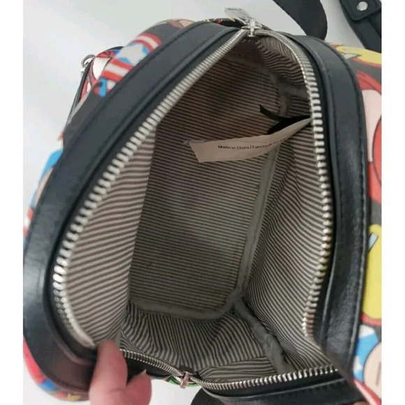 Loungefly OG Marvel Chibi Avengers Mini Backpack Black Widow Captain America EUC - Picture 15 of 16